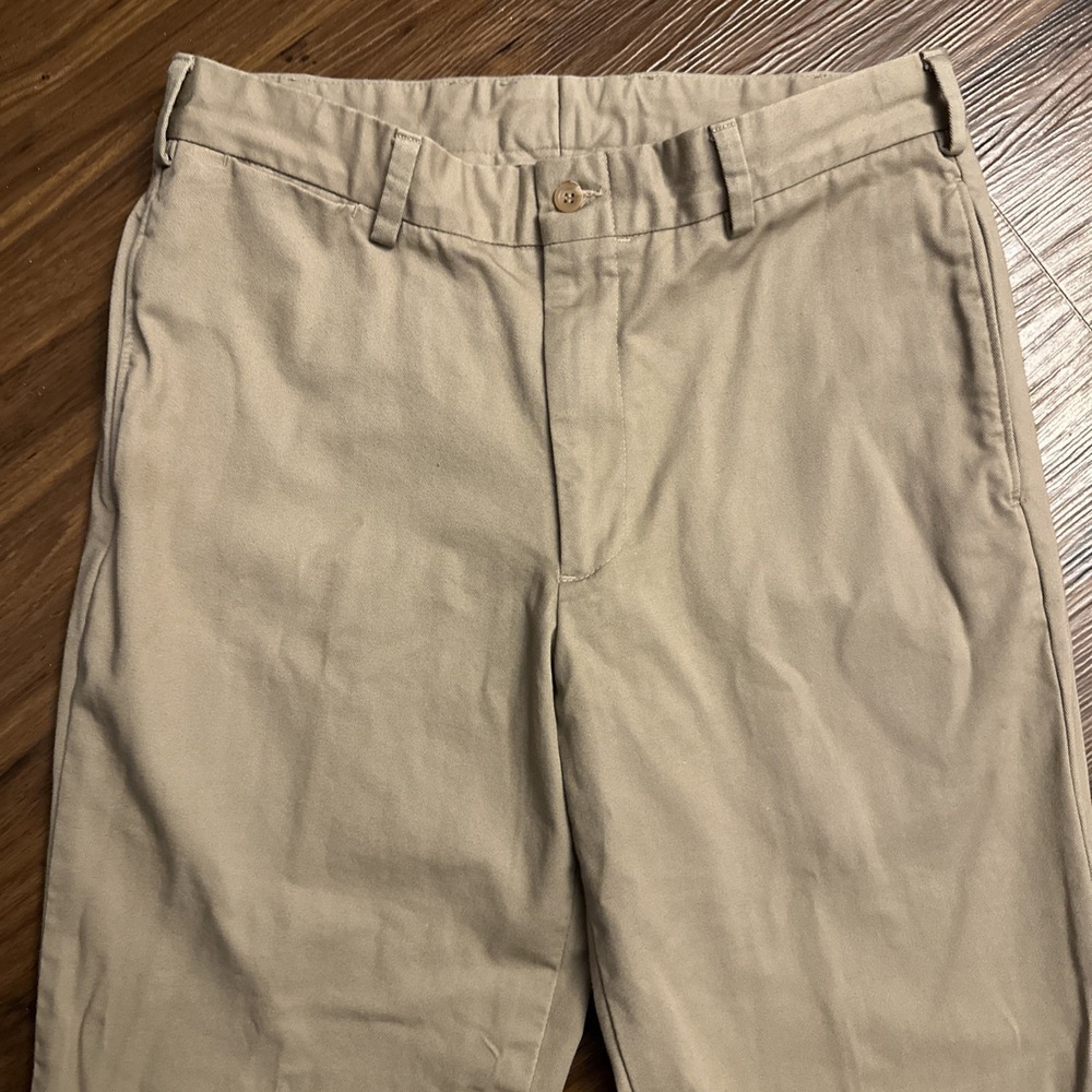 Bills Khakis Mens M2L Classic Fit Twill Pant Flannel Lined Hemmed W33 (33x34)